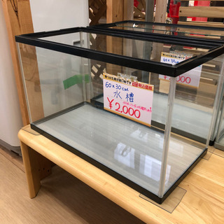 お魚さんって癒し効果がありますよね✨60cm水槽☆中古品☆水漏れ...
