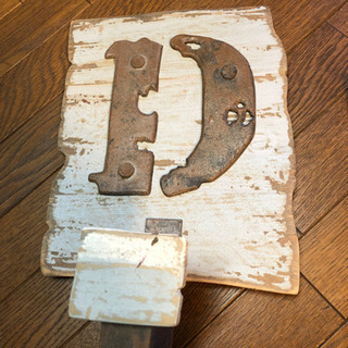 アンティーク風フック2個の画像