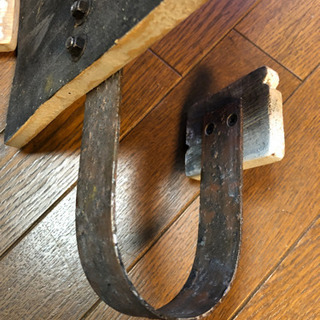 アンティーク風フック2個の画像