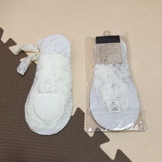 【新品未使用】レースカバーソックス　2セットの画像