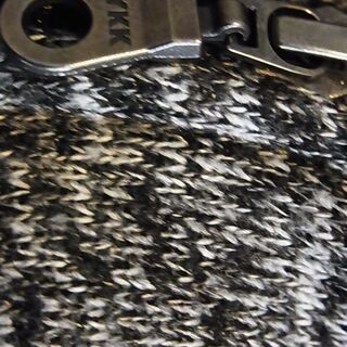 ニットジャケット　裏総ボアの画像