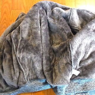 ニットジャケット　裏総ボアの画像