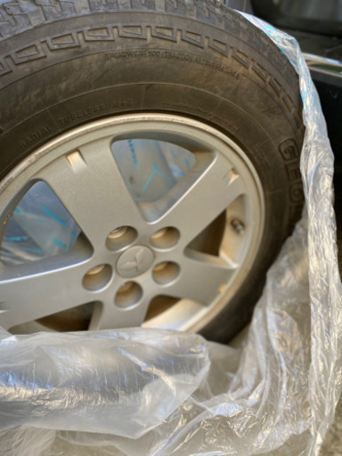 三菱アウトランダー純正ホイール・タイヤセット　ヨコハマ GEOLANDER A/T 215/70 R16