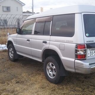 ｖ４６パジェロ　キックアップバン、ナロー４ナンバー　ディーゼル２．８　交換可の画像