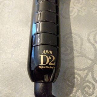 即日お引渡し可☆ヘアアイロン AIVIL D2 アイヴィル 38mm コテ ゴールド 美品の画像
