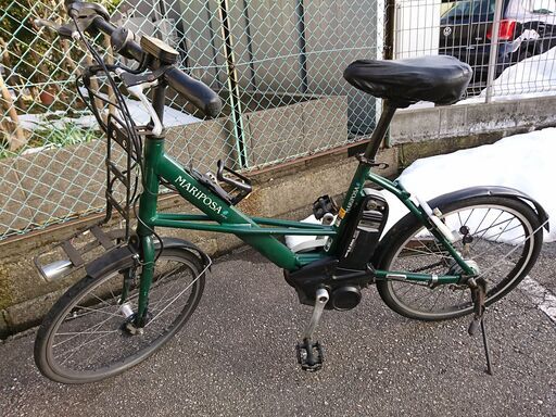 自転車 電動アシスト ブリジストン　MARIPOSA改 20インチ 内装3段 　パンクのため値下げ