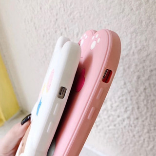 新品　iPhoneケース  シリコン　カバー　マイメロ  ポチャッコの画像