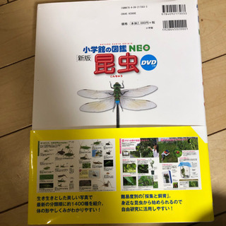 小学館　昆虫図鑑の画像