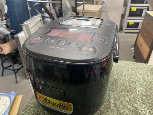 保証付き　アイリスオーヤマ　炊飯器　BLRC-IE30-B   リサイクルショップウルカウ　高津
