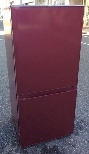 【RKGRE-503-1】特価！アクア/157L 2ドア冷凍冷蔵庫/AQR-16G(R)/中古品/2018年製/当社より近隣無料配達