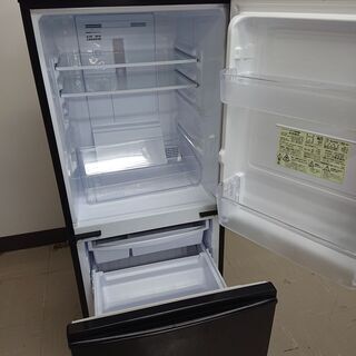 取引場所　南観音　2102-010　SHARP　ノンフロン冷凍冷蔵庫　SJ-14B-B　ブラックの画像