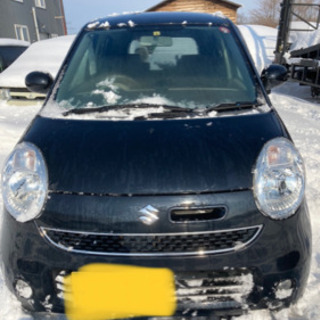 スズキ　MRワゴン　黒　4WDの画像