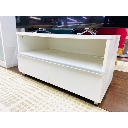 3/27テレビ台 ホワイト 高49cm 横89cm 奥45cm