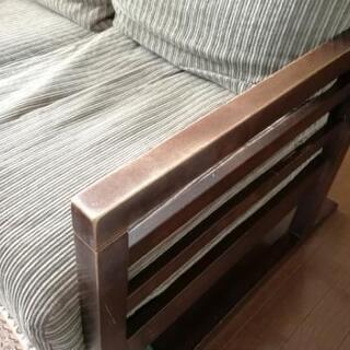 【お取引き中】2人掛けソファの画像