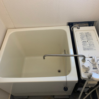 市営／県営団地 都市ガス用 バランス釜 給排気トップ 浴槽 - 家電