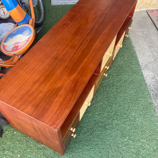 ★テレビ台/TVボード/天然木/熊谷★の画像