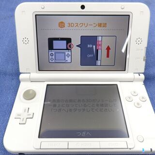 本体のみ 3DS LL ピンク/ホワイト 動作確認済み ニンテンドー 3ds ds DS 西岡店の画像