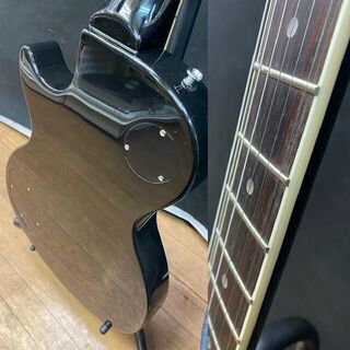 エレキ　Leopard　ブリッツ/Blitz　アリアプロⅡ/AriaProⅱby　BLP-SPL レスポールタイプ　ソフトケース付き/保証書記載なしの画像