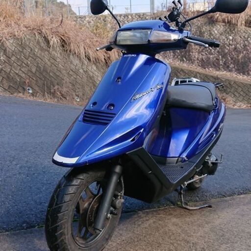 （販売済）スズキ アドレス V100 買物用で使用してました。