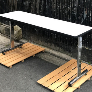 折りたたみ事務机　45×150