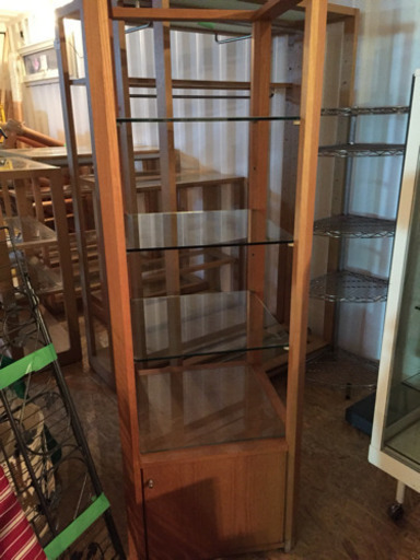 a-43 アンティーク調コーナーラック 飾り棚