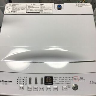 ✨?特別SALE商品?✨5.5K 洗濯機 2020年製 Hisense HW-T55D 中古家電