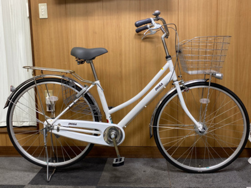 【値引不可】2020年式 27インチシティサイクル ステンレスパーツ多用 美品