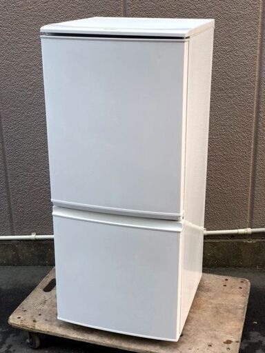 安心の6ヵ月保証！SHARPのSJ-D14B　2ドア冷蔵庫です！ 6ヶ月保証】SHARP 2ドア冷蔵庫 SJ-D14B-W