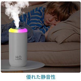 【新品・未使用】卓上 超音波式 加湿器の画像