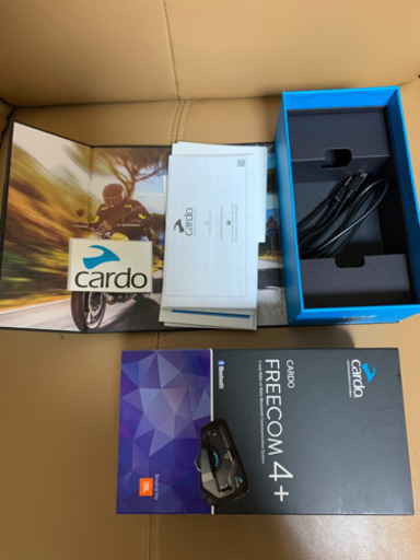 cardo FREECOM 4＋　バイクインカム　