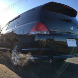 【車検約2年!美車!4万km!アブソルート！】オデッセイ　黒　2400cc 即引き渡し可能！の画像