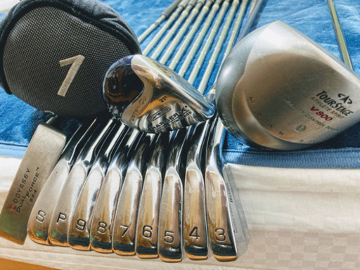 ゴルフクラブセット　12本　クラブケース