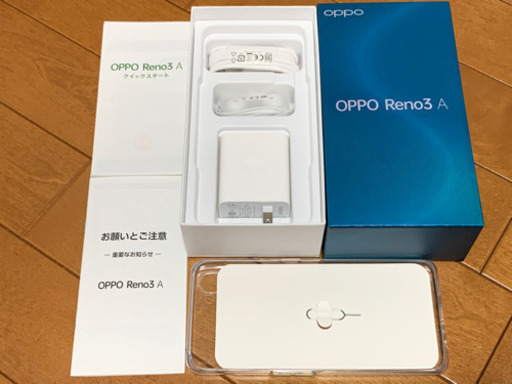 OPPO Reno3A(ブラック)新品 SIMロック解除済