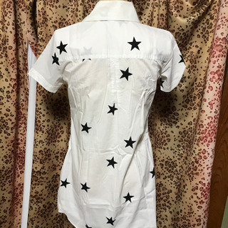 SLY 星柄 シャツミニワンピースの画像