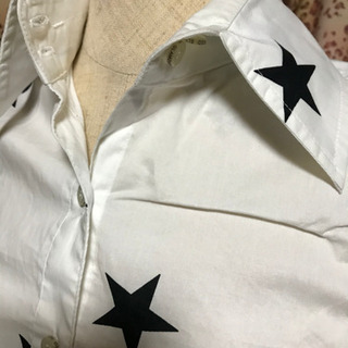 SLY 星柄 シャツミニワンピース