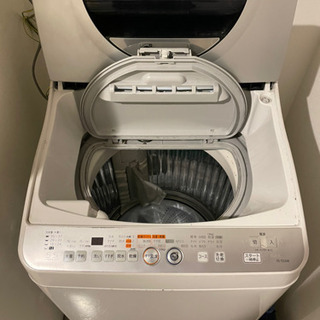 SHARP洗濯乾燥機　ES-TG55K-Sの画像