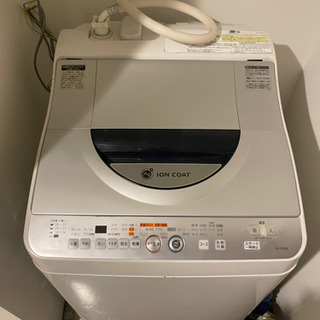 SHARP洗濯乾燥機　ES-TG55K-S