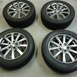 お値下げ交渉可‼️ブリヂストンBLIZZAK スタッドレスタイヤ&アルミホイール