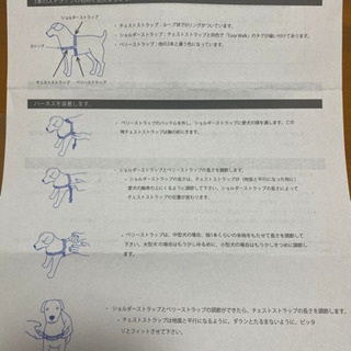 【受付終了】犬　胴輪　イージーウォークハーネス デラックス Deluxe 柔らかネオプレンパッド付き・ペットセーフの引っ張り抑止胴輪 の画像