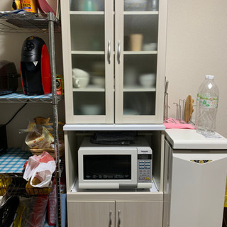 【受け渡し決定済み】ニトリ食器棚　3/12以降で受け渡しの画像