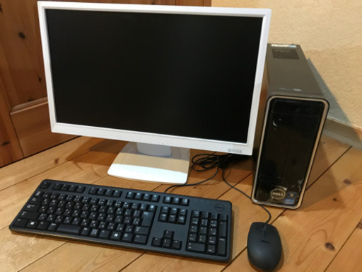 手渡し希望　液晶モニタ付きDELL Inspiron 660s Win10 Pro \u0026 Office2019デスクトップパソコン