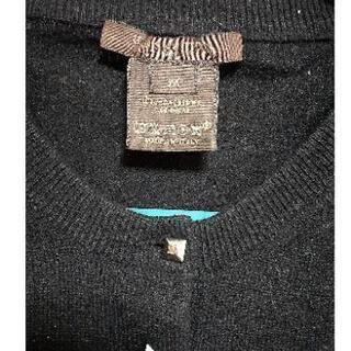 LOUIS VUITTON/ルイ・ヴィトン◆本物◆黒カシミア薄手ニットM～Lの画像