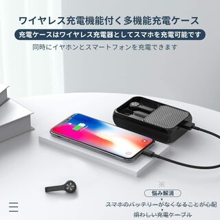 ★大幅値下げ★【完全ワイヤレスイヤホン】 HolyHigh EA2【ほぼ新品】の画像