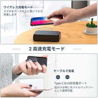 ★大幅値下げ★【完全ワイヤレスイヤホン】 HolyHigh EA2【ほぼ新品】の画像