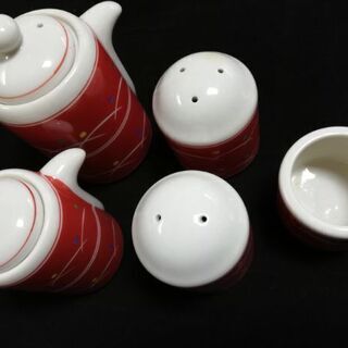 ●中村玉緒監修  陶器  調味料セット