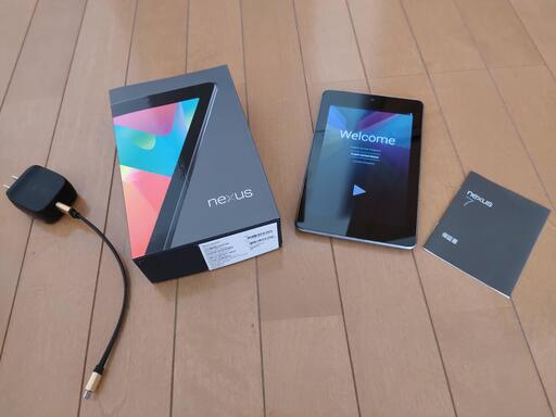 Nexus7（2012）16GB wifiモデル バッテリー交換済