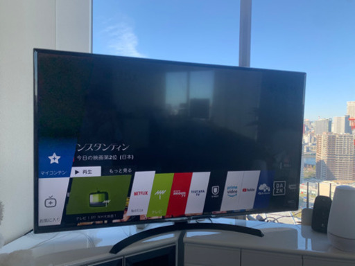 極美品 LG65型 4K 液晶 Wifi内蔵