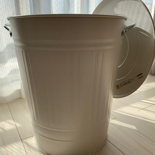 【お取引中】IKEA ゴミ箱　大　KNODD クノッドの画像