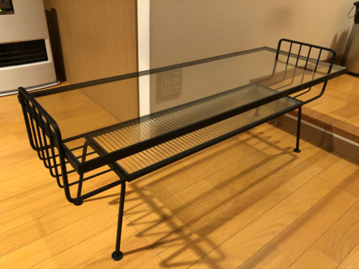 セレクトショップ購入　ガラステーブル