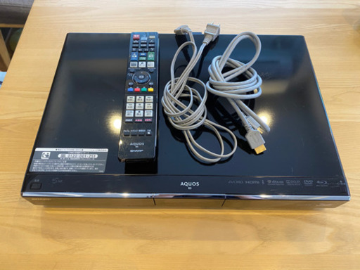 《お取引相手決まりました》SHARP ブルーレイHDレコーダー